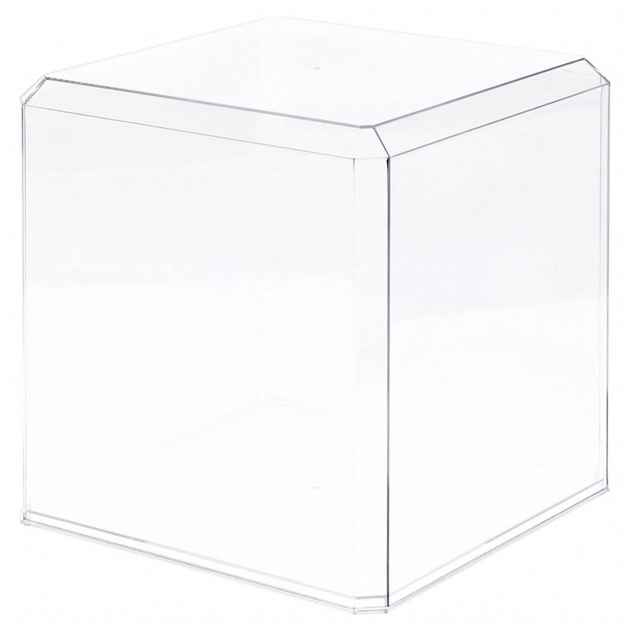 Pioneer Plastics 1010C-UV Clear Plastic Display Case (UV Resistant) for Basketballs, Soccer Balls, and Baseball Gloves, 9.75" W x 9.75" D x 9.625" H